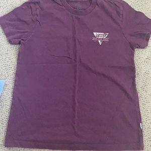 Magenta Vans graphic tee